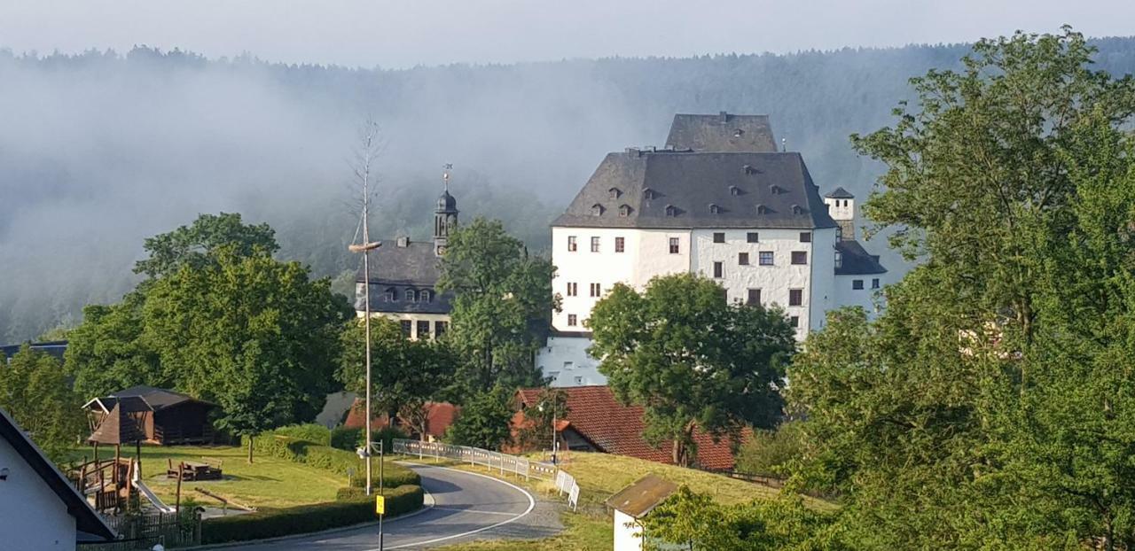 Ferienwohnung Schloss Burgk Burgk  Esterno foto
